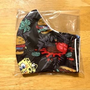 Krabby Patty Face Mask